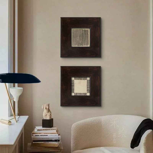 Silent Style Middle-ancient Art Decorative Painting Living Room Wall Painting Restaurant Wallpaper Bedroom Bedside Painting