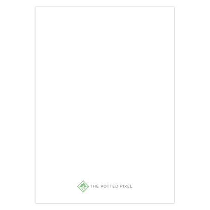 Botanical Leaf Graduation Card – Blank Inside With Envelope