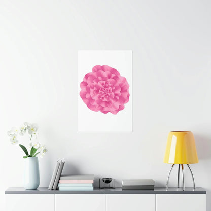 Peony Botanical Print – Unframed Wall Art