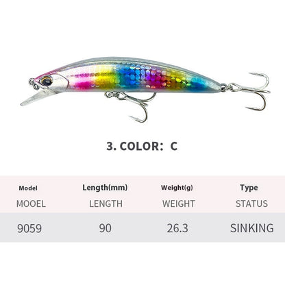 Lure Tossing Submerged Sea Fishing Bait