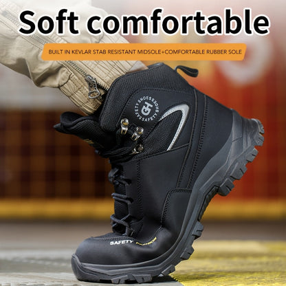 Heavy-Duty High-Quality Steel Toe Men's Work Boots