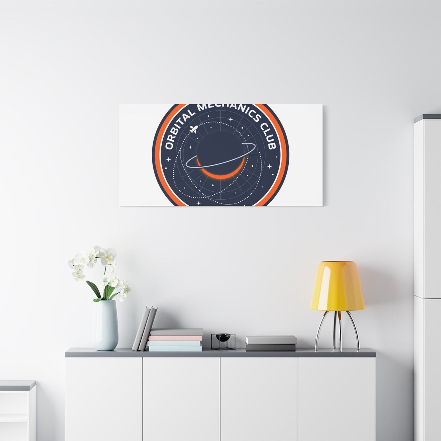 Orbital Mechanics Club Canvas | mission patch, space science
