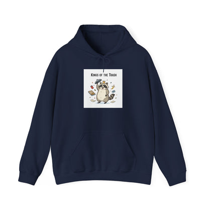 Kings of the Trash Raccoon Hoodie | trash panda, raccoon doodle
