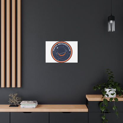 Orbital Mechanics Club Canvas | mission patch, space science