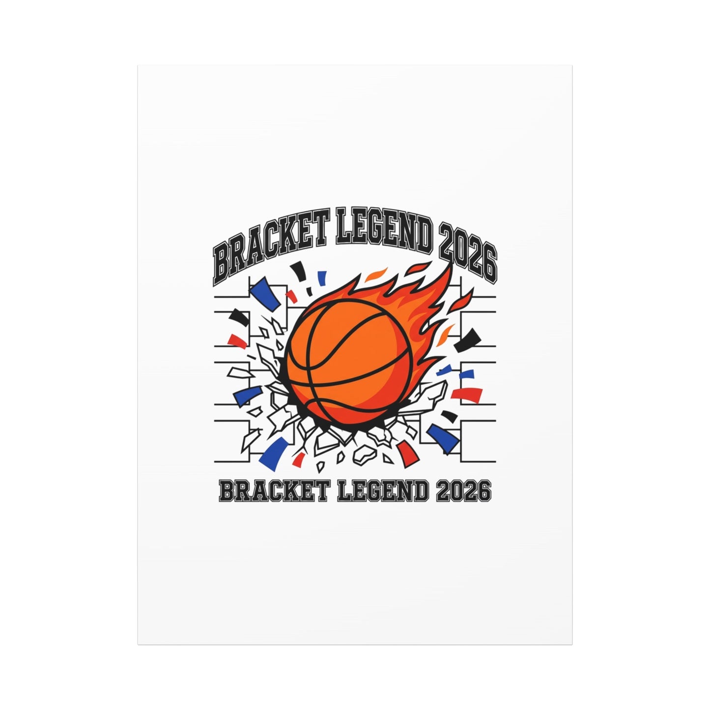Bracket Legend 2026 Canvas | College Tournament Basketball, Bracket, Gameday