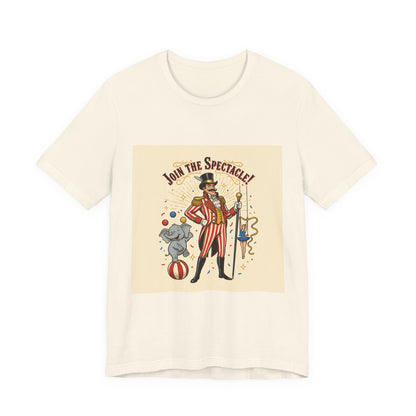 Vintage Circus Ringmaster Tee | vintage carnival design, big top shirt