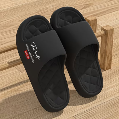 Quick-Drying Non-Slip EVA Slippers - Lightweight Open-Toe Indoor Slippers