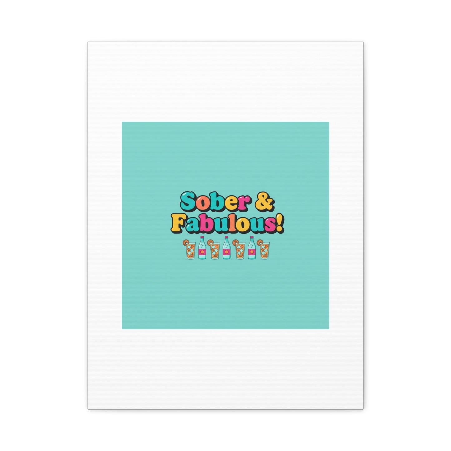 Sober & Fabulous! Canvas | Dry January, Mocktail Trend