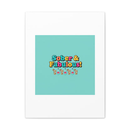 Sober & Fabulous! Canvas | Dry January, Mocktail Trend