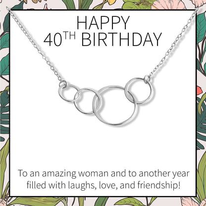 40th Birthday Necklace
