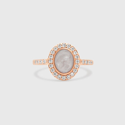 Oval Gemstone Ring