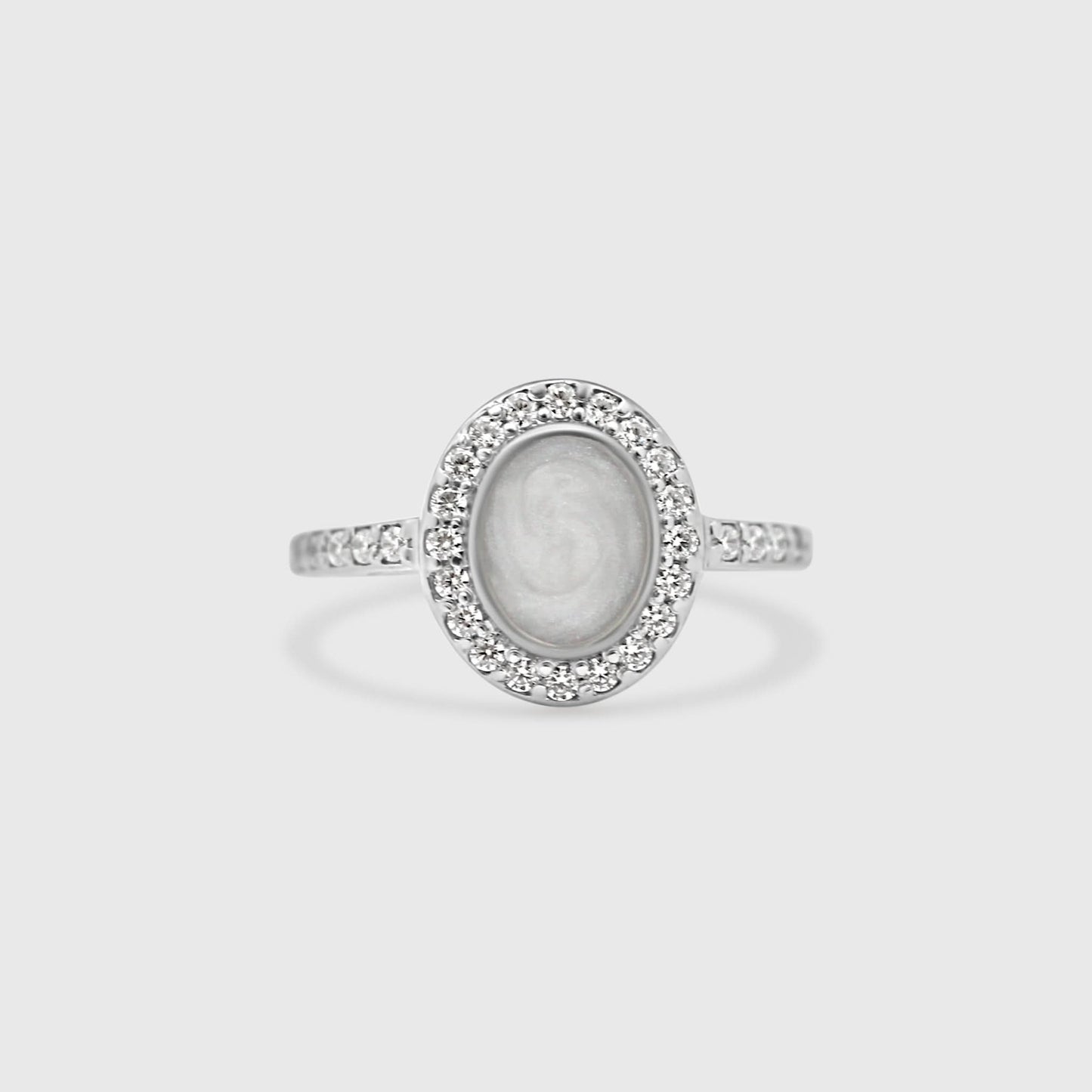 Oval Gemstone Ring