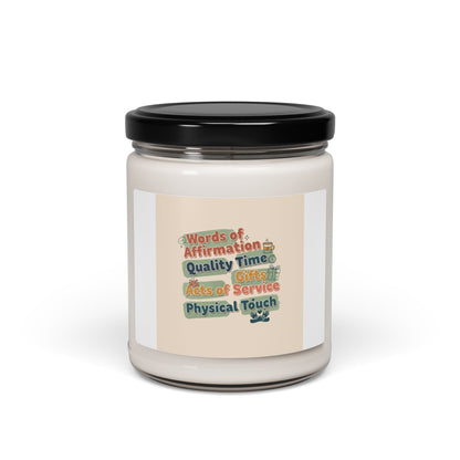 Love Languages Meme Soy Candle | Acts of Snacks, Quiet Love