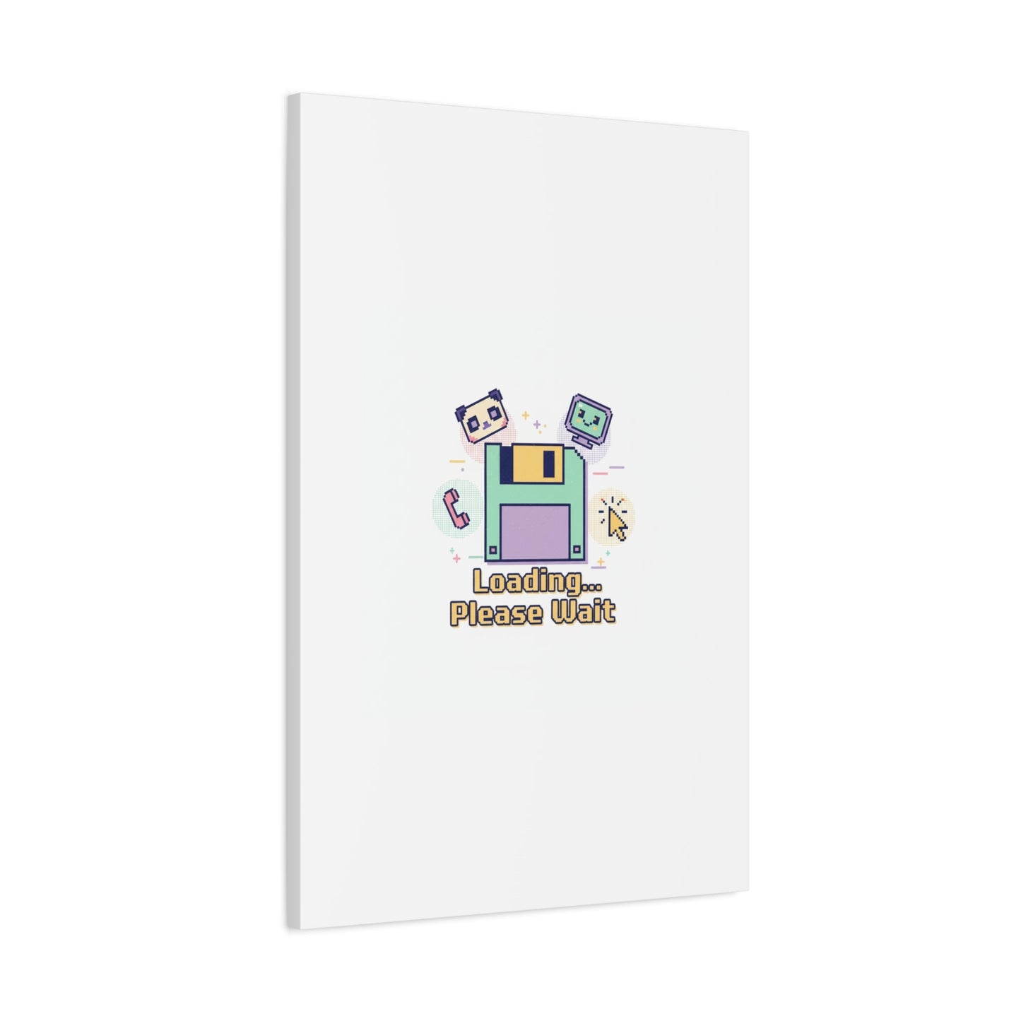 Loading Please Wait Canvas | Old Internet Aesthetic, 90s Web Nostalgia
