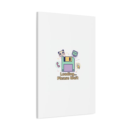 Loading Please Wait Canvas | Old Internet Aesthetic, 90s Web Nostalgia