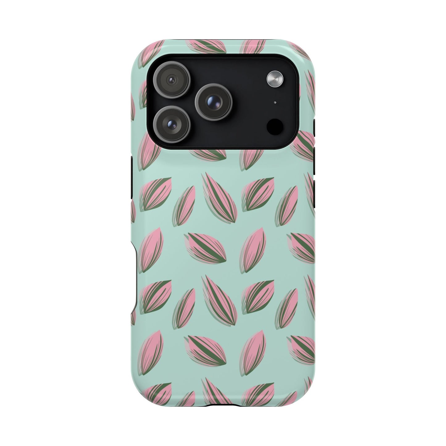 Tradescantia Nanouk Pattern Phone Case – Dual Layer Protective Cover