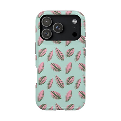 Tradescantia Nanouk Pattern Phone Case – Dual Layer Protective Cover