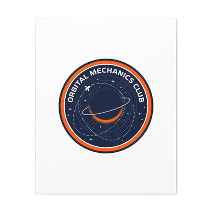 Orbital Mechanics Club Canvas | mission patch, space science