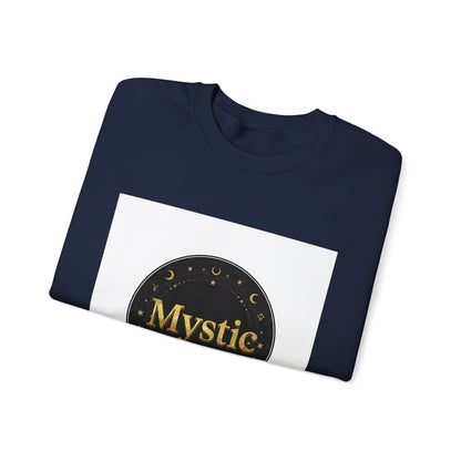 Mystic circle occult typography Sweatshirt | tarot typography, esoteric print