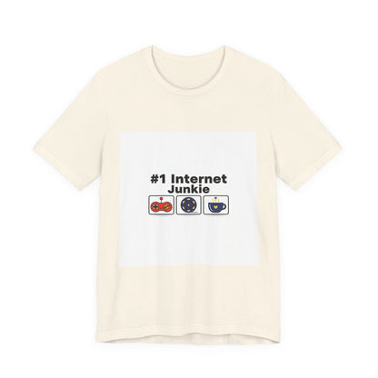 #1 Internet Junkie Tee | list lover shirt, top ten graphic merch