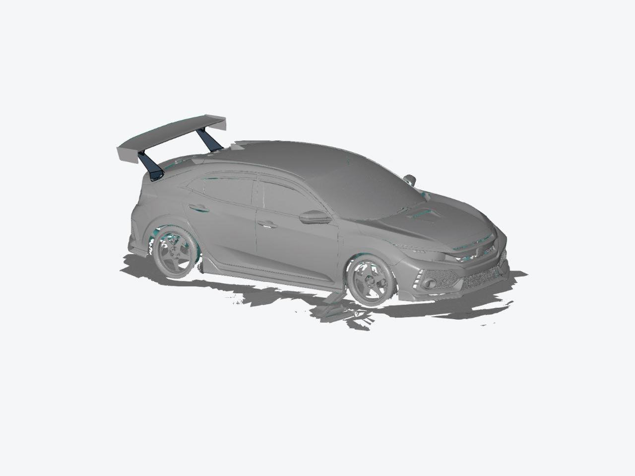 GT Wing – Honda Civic Type R/Sport (FK7/FK8, 2017-2021)