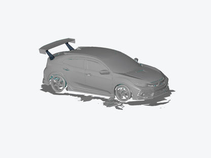 GT Wing – Honda Civic Type R/Sport (FK7/FK8, 2017-2021)