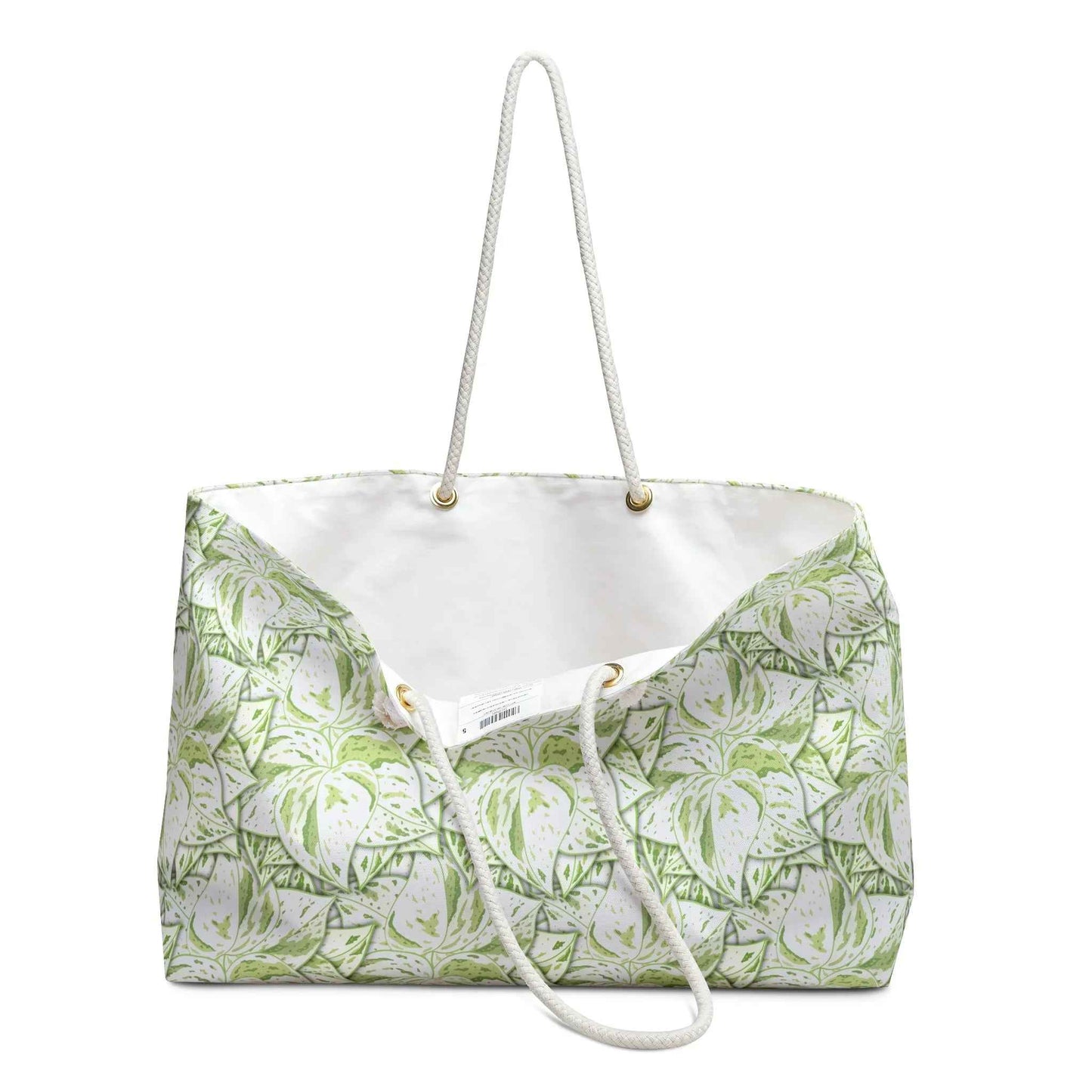 Snow Queen Pothos Pattern Weekender Bag