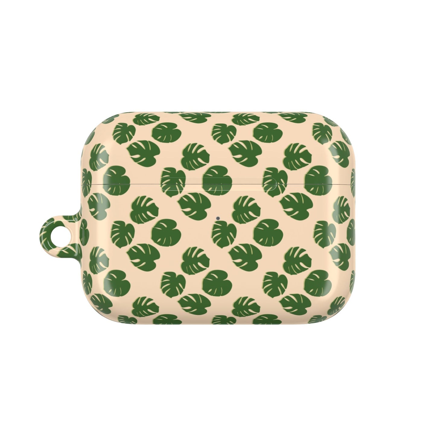 Monstera Pattern AirPod Case