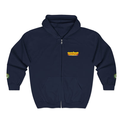 Courage Treehouse Zip Hoodie — “Courage is a universal language”