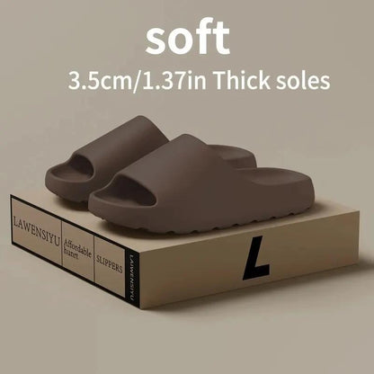Coconut Slippers for Men and Women - Super Soft Thick-Soled Slides, Feels Like Stepping on Clouds, Non-Slip Summer Sandals