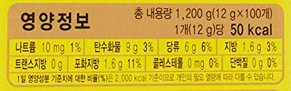 Maxim Mocha Gold Mild Coffee Mix 12g X 100pc (2.64 Pound)