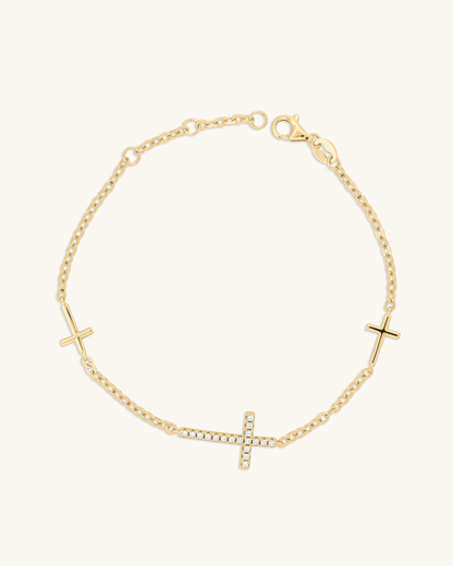 Cross Bracelet