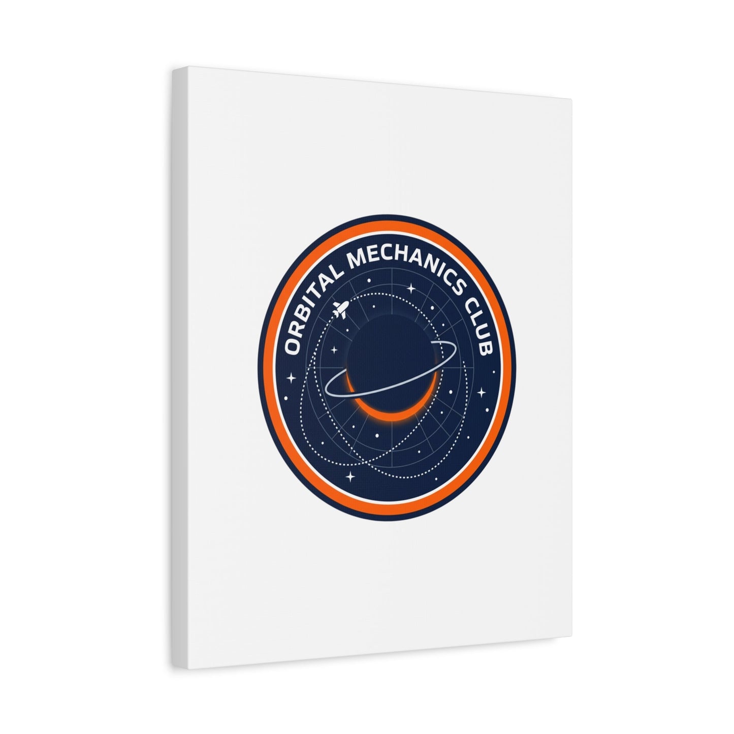 Orbital Mechanics Club Canvas | mission patch, space science