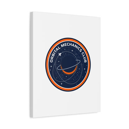 Orbital Mechanics Club Canvas | mission patch, space science