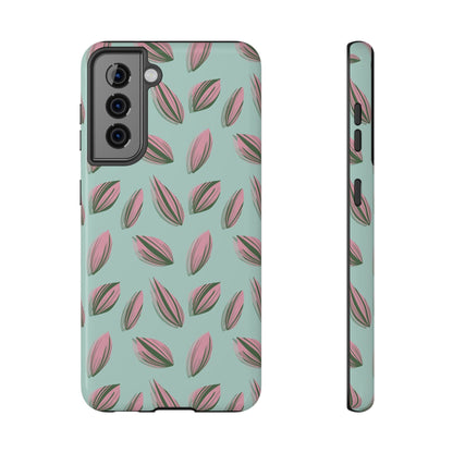 Tradescantia Nanouk Pattern Phone Case – Dual Layer Protective Cover