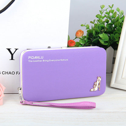 Baellerry feature phone box board ladies purse long pencil box purse one generation