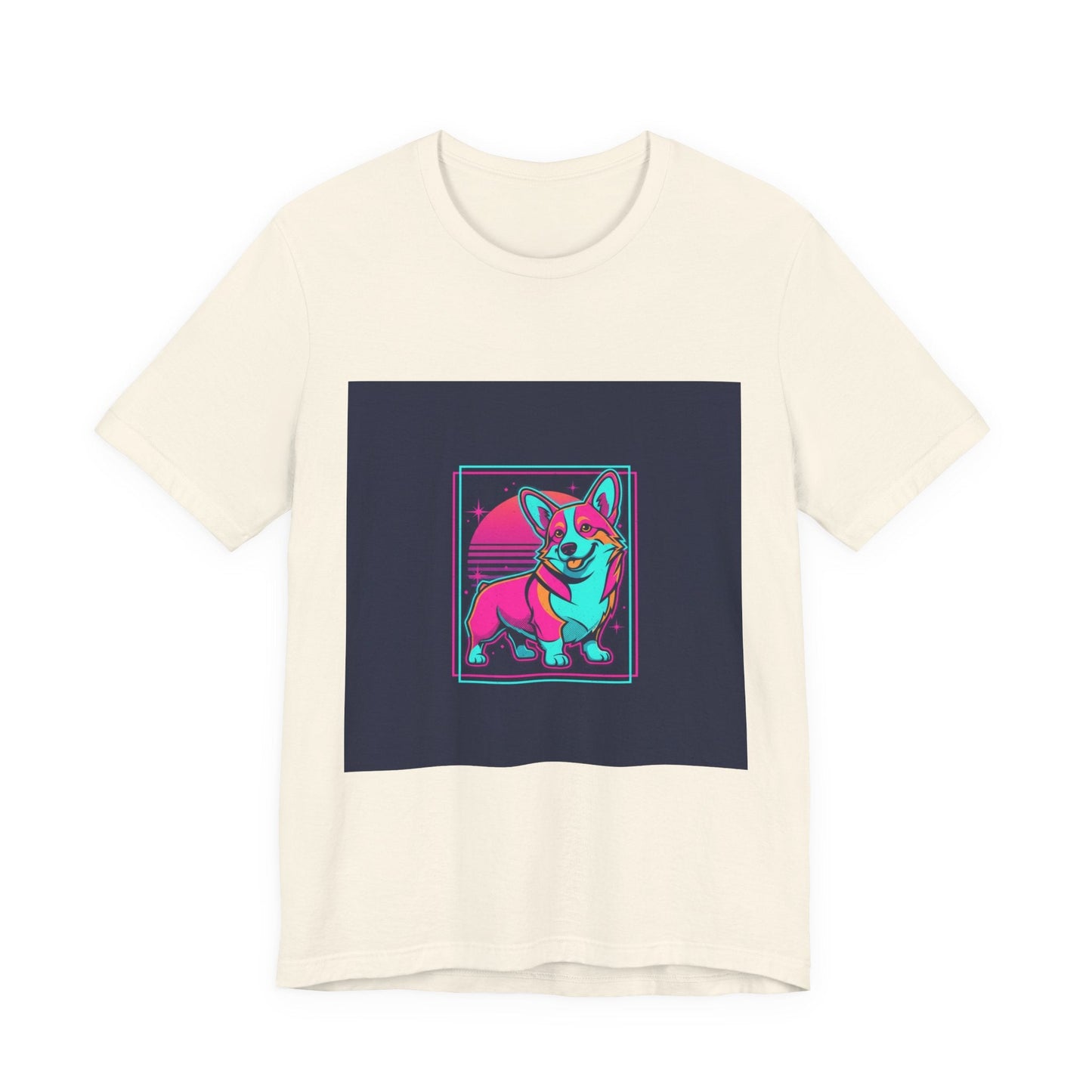 Corgi Pop Art Tee | friendship Valentine, platonic love