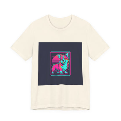 Corgi Pop Art Tee | friendship Valentine, platonic love