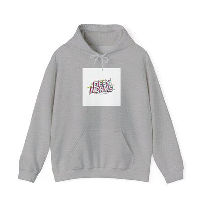 Anti-Norms Glitch Logo Hoodie | anti-aesthetic, chaotic design