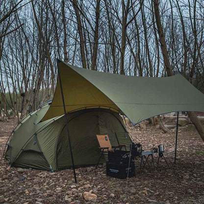 Windproof Extension Canopy Tent