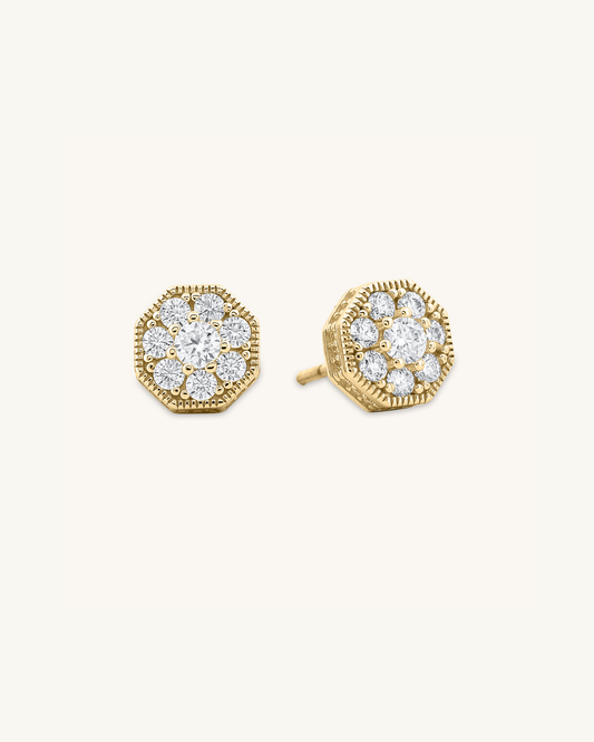 Octagon Studs