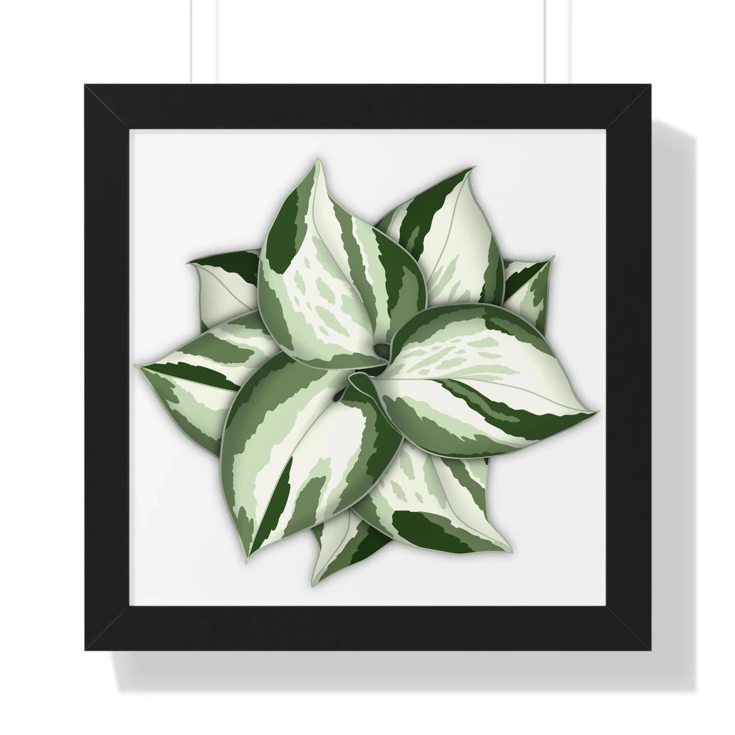 Manjula Pothos Framed Print – Botanical Wall Art