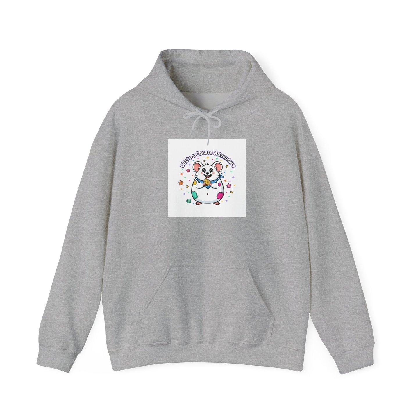 Cheeky Rodent Pride Hoodie | Rodent-Core rat art print, quirky animal design