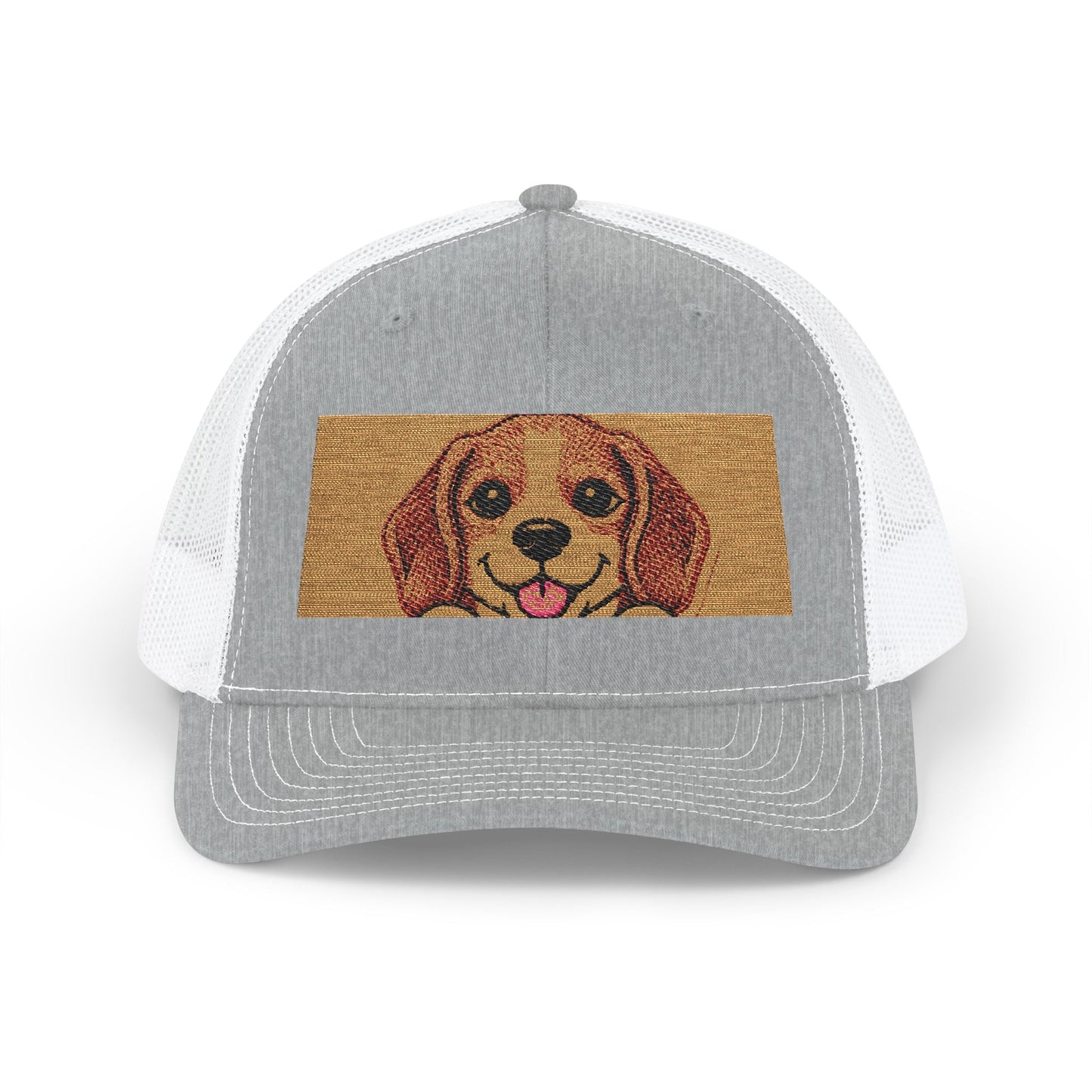 Golden Dog Meme Embroidered Trucker Hat