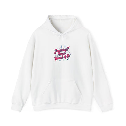 January Isn’t Real Hoodie | January meme sweatshirt, January slump humor
