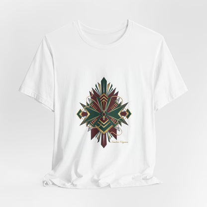 "Timeless Elegance" Art Deco Geometric T-Shirt | Vintage Luxury Graphic Tee