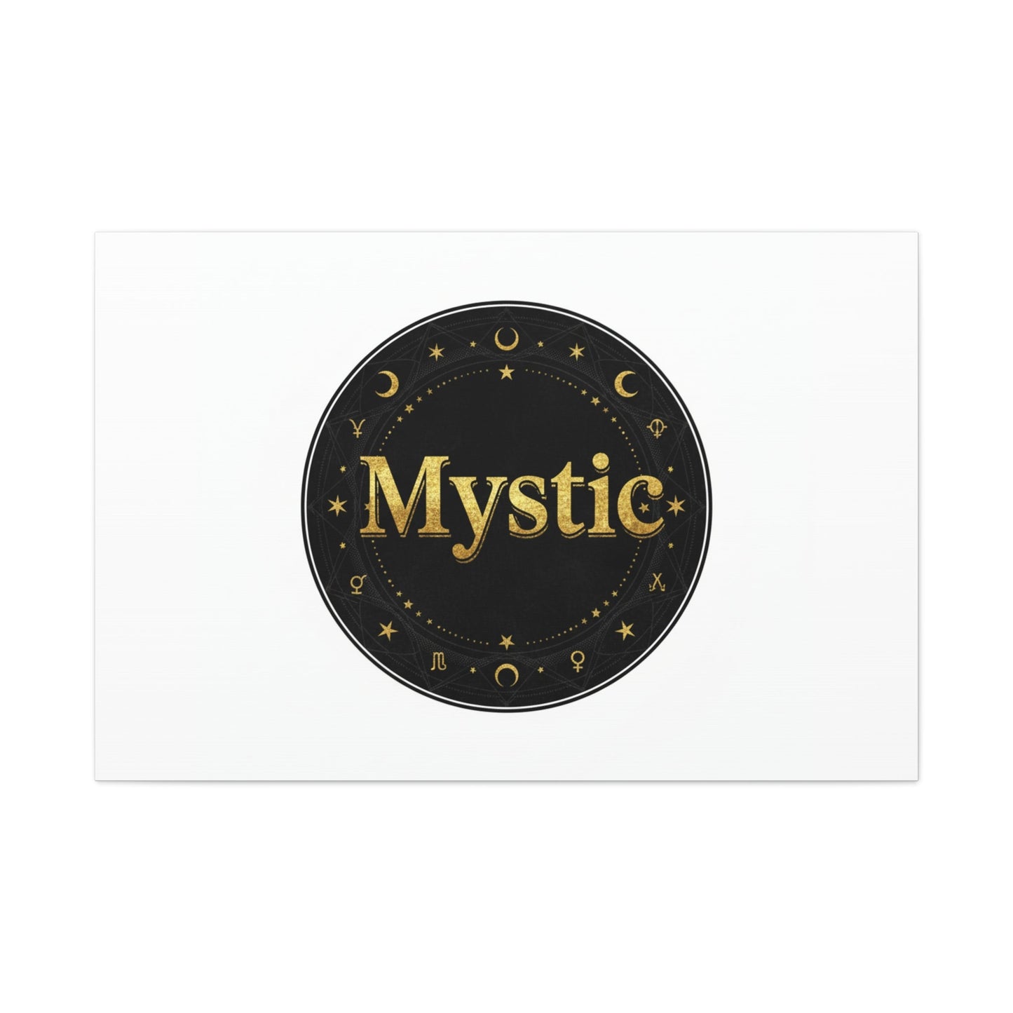 Mystic Circle tarot poster | occult type, esoteric print