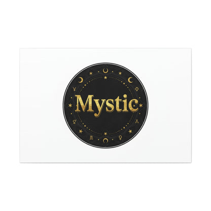 Mystic Circle tarot poster | occult type, esoteric print