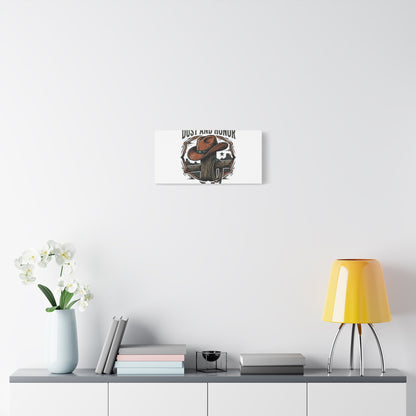 Built on Dust and Honor Canvas | Western cowboy, vintage Americana