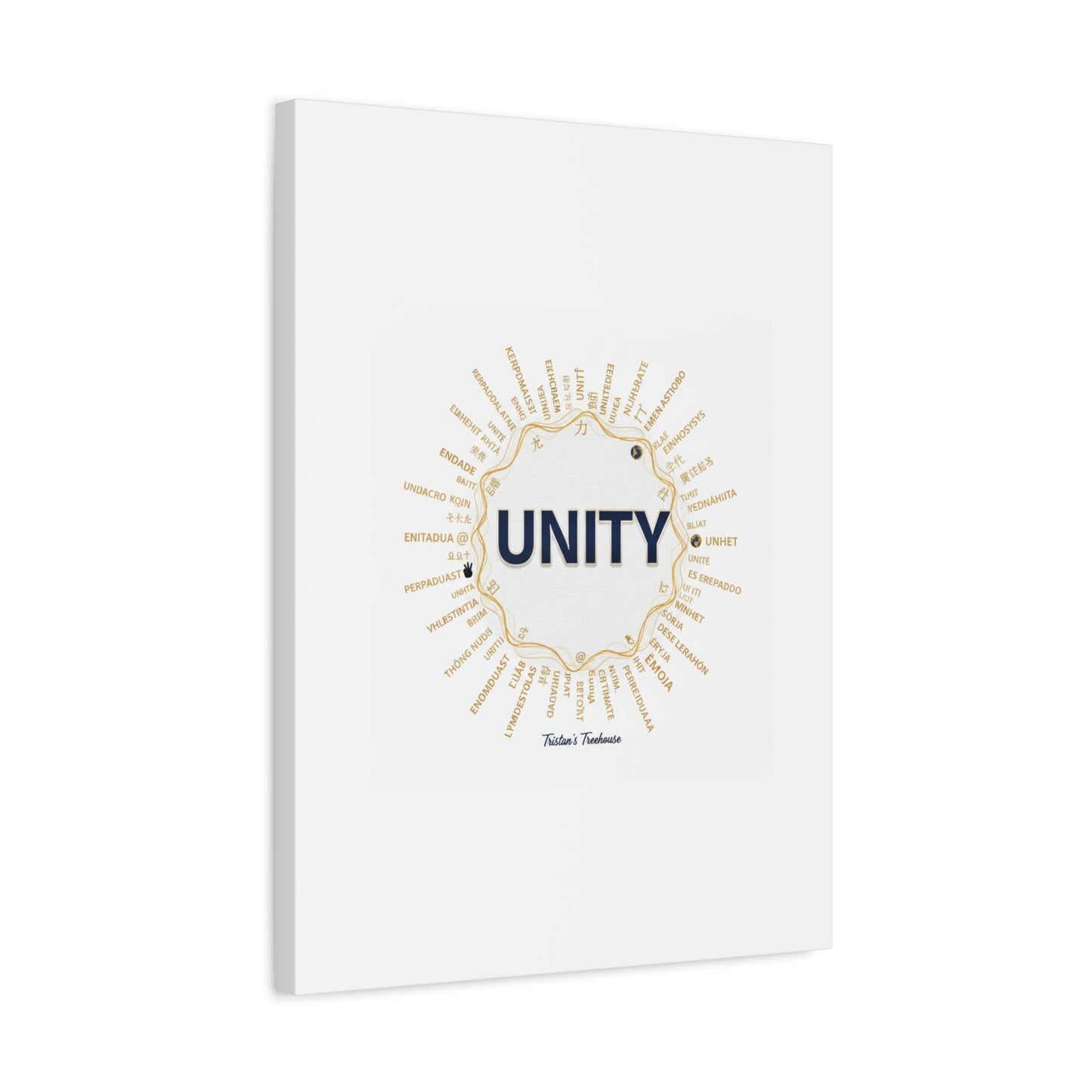 UNITY Canvas, Matte Stretched 1.25" | Dry January sober curious decor
